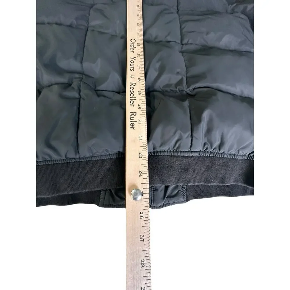Blakely Original Puffer Coat Dark Gray/Black Mens Puffer Coat Size Medium